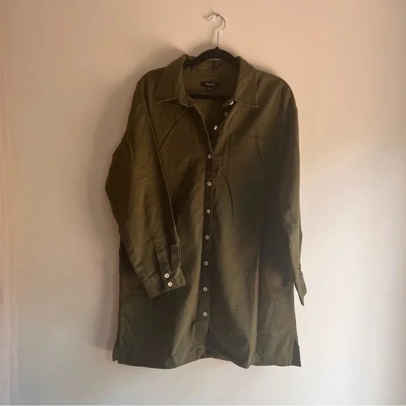 h&m olive green shirt dress Oversized Tshirt Divided T Shirt Dress Green T Shirt Dress H&m H&M Dresses Hm Divided Hunter Olive